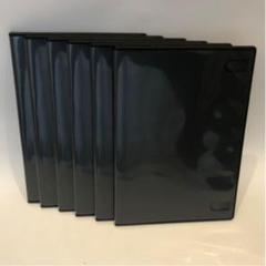【快適収納】DVD/ブルーレイディスク スリムトールケース空6枚セット
