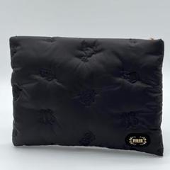 【未使用級】FEILER ハイジ ポーチ ポシェット ナイロン ブラック