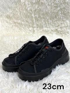 レア　オニツカタイガー　スニーカー　厚底　ゴアテックス　ブラック　23cm Onitsuka Tiger ブラックスニーカー 厚底