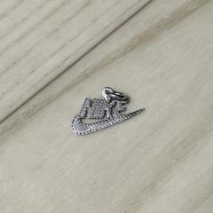 ナイキ NIKE silver logo necklace charm
