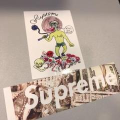 SUPREME ダニエルジョンソン&blling BOX LOGOステッカー