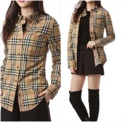 希少 現行品◎BURBERRY ヴィンテージチェック長袖シャツ ノバチェック