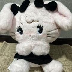 mikko characters BLACK RIBBON BIG ぬいぐるみ Amazon.co.jp: mikko characters BLACK RIBBON BIGぬいぐるみ