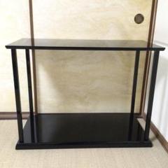 真塗台子　組立式【極上品】飾棚　お茶道具/共箱 楽天市場】【茶器/茶道具 お棚】 竹台子 紹鴎好写し 小林幸斎作