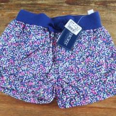 ベビー ショートパンツ 花柄 90 タグ付き新品