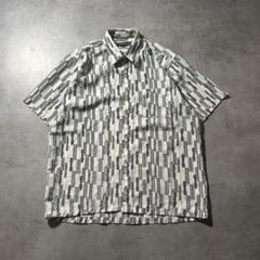 Vintage allover striped shirt
