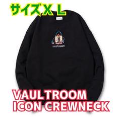 VAULTROOM ICON CREWNECK / BLACK　Mサイズ VAULTROOM ICON CREWNECK / BLACK