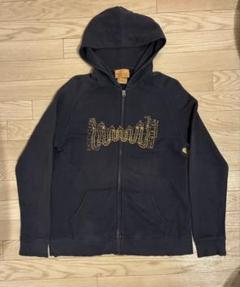 ポロバイラルフローレン DuffleCoat パーカー 90s ネイビー L相当 90sポロラルフローレン ハーフジップパーカー 黒 Lフェード