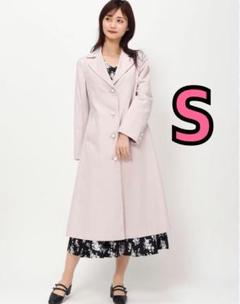 ミッシュマッシュ   大粒パール　ダブルロングウールコート　ピンク セール】ミッシュマッシュ MISCH MASCH 【2024春夏新作