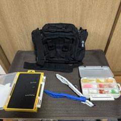 フィッシングバッグ 黒　その他　アジングセット