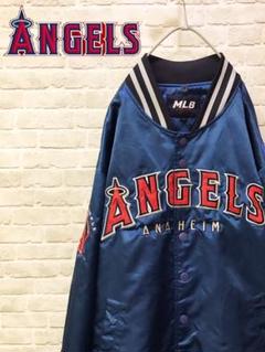 【希少激レア】ロサンゼルスエンジェルス フード付き スタジアムジャンパー MLB