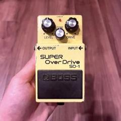 ★お値打ち! 訳あり★ 超レア! 初年度 1981年BOSS SD-1 日本製 BOSS SD-1 1981 NEC 初期（ビンテージ/送料無料）【楽器検索