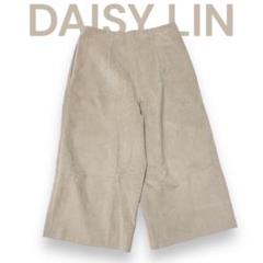 デイジーリン フォクシー ワイドパンツ ガウチョパンツ スウェード ベージュ 2025年最新】DAISYLIN FOR FOXEY レディース ガウチョパンツの