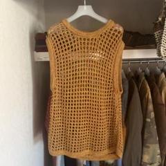 NICHOLAS DALEYクロシェメッシュニット イギリス製
