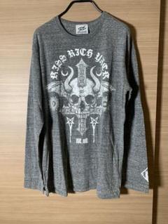 【新品未使用】スカル柄ロングTシャツ★KRY clothing