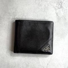 PRADA プラダ / サフィアーノメタルコンパクトウォレット 2MO738