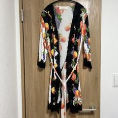 peteralexander フルーツ柄 ロングガウン Lサイズ
