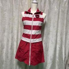 マンシングウェア　ゴルフ　ノースリーブ ワンピース　M ピンク