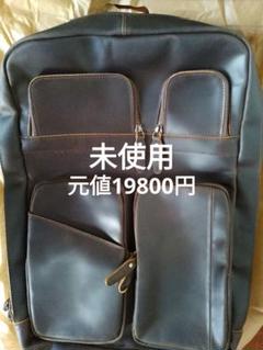 元値19800円 リュック メンズ　本革 牛革 ビジネスリュック