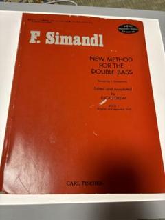 Simandl new method Part I &II直輸入楽譜　値下げ‼️ Simandl new method Part I &II直輸入楽譜値下げ‼️