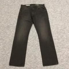 Gap ブラックジーンズ ストレートデニムコットン 32×32 070405