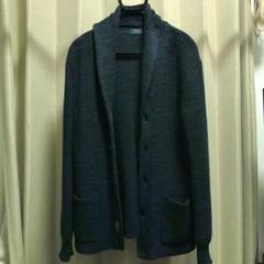 POLO RALPH LAUREN ショールカラーカーディガン ネイビー