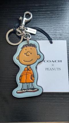 COACH ✕ PEANUTS バッグチャームフランクリン