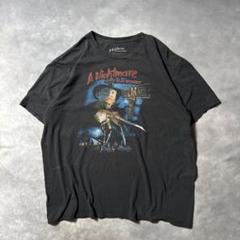 P47 古着21年製　エルム街の悪夢 MovieT フレディー　ホラーT XL