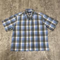 OLD 短丈　ショート丈　チェックシャツ　cityboy 古着　ボックス