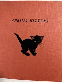 エイプリルと子ねこ　APRIL'S KITTENS 絵本