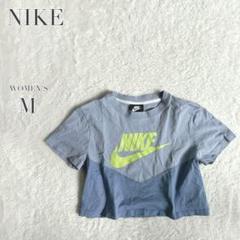 ナイキ クロップドTシャツ 半袖 スポーツジム 筋トレ ヨガ ランニング ロゴ