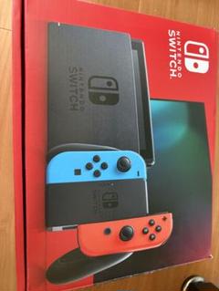 美品 Nintendo Switch 本体 青/赤