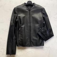 極美品✨23区 ラムレザーシングルライダース 大きいサイズ 44 ブラック 2025年最新】23区 レディース シングルライダースの人気アイテム