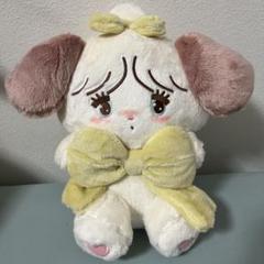 mikko characters 抱きしめおリボンぬいぐるみ　スフレ ①