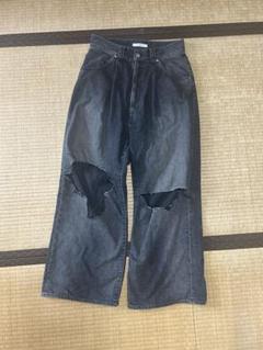 登坂広臣 山田涼介着 Jieda ダメージ ワイド デニム パンツ 1 ジエダ 登坂広臣 山田涼介着 Jieda ダメージ ワイド デニム パンツ 1