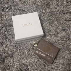 Dior ロータスウォレット カナージュ パテントカーフスキン♡最終お値下げ♡ DIOR | Dior Caro Hibiscus ウォレット カナージュ カーフスキン