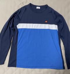ellesse エレッセ テニスウェア 上下 ネイビー ブルー 青 ストライプ ellesse（ウェア ・ ブルー・ネイビー/青色系）のフリマアイテム一覧