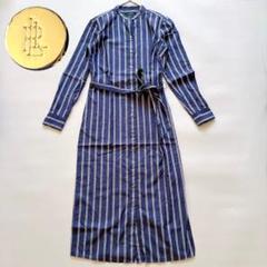 【美品】ラルフローレン　ストライプ柄ワンピース　ブルー青　ベルト 鹿の子　2 楽天市場】【難あり アウトレット】ラルフローレン ポロ