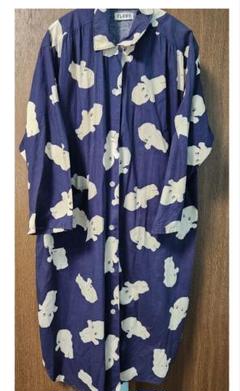 キューピー柄 ロングシャツ
