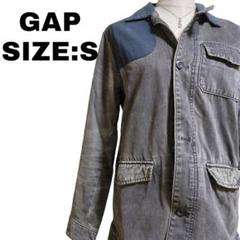GAP デニム カバーオール S ウォッシュ加工 古着 ユニセックス