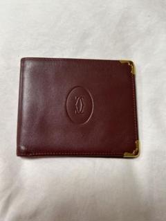 新品未使用　Cartier 折り財布　紙幣カードのみ