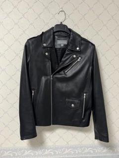 do13 MICHAEL KORS レザー ジャケット 羊革 レディースL相当