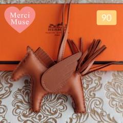 100％本物 ❤未使用品❤ペガサスPM ソーゴールド エルメス B刻印 チャーム アクセサリー