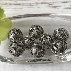 ワイヤーボール/8個/12ｍｍ/MT64/アクセサリー パーツ