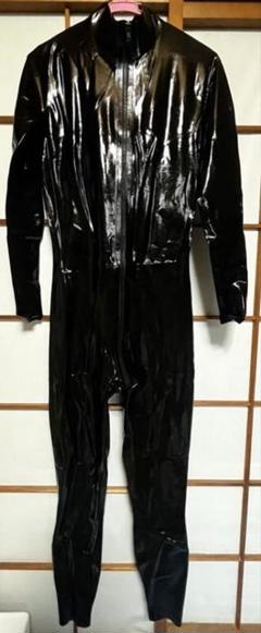 ラテックス製フロントジッパー式全身スーツ男性用（手足開口）★黒Ｓ★キャットスーツ Amazon.co.jp: [AZRLZP] ラテックスキャットスーツブラック
