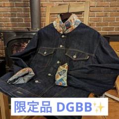 【限定品！】DGBB デニムジャケット 各サイズ2着しかないチェリーパイ柄 限定品！】DGBB デニムジャケット 各サイズ2着しかないチェリー