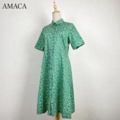 アマカリバティワンピース LIBERTY】タナローンシャツワンピ(ワンピース)｜AMACA(アマカ)の
