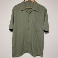 90s NATURAL ISSUE オープンカラー レーヨンシャツ 開襟