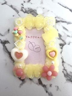 デコホイップ　トレカケース　B8 ⭐︎黄色⭐︎