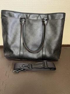 コーチ メトロポリタン トートバッグ シグネチャー 2way レザー